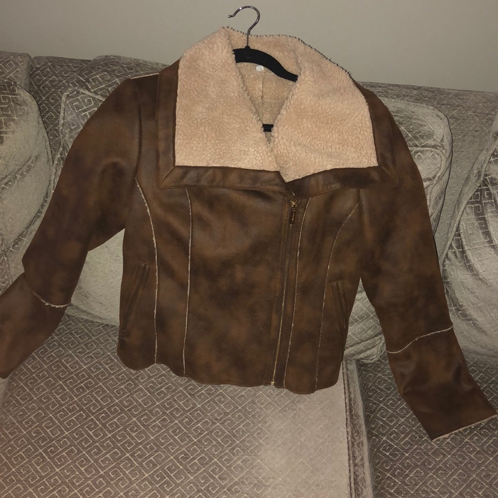 Calvin Klein women’s light-weight brown jacket